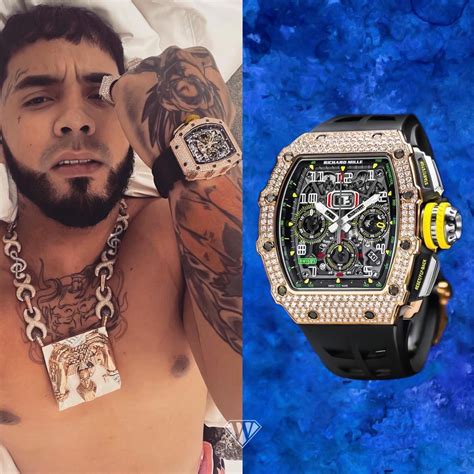 cuanto vale el richard mille de anuel|Los 10 relojes más costosos de Anuel .